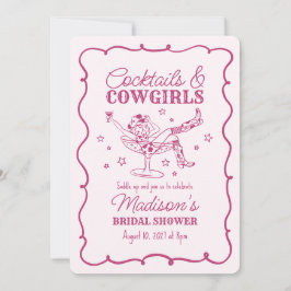 Roze cocktails en cowgirls Nash Bash bruidsbeurs Kaart