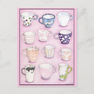 Roze Collectie Briefkaart