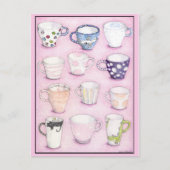 Roze Collectie Briefkaart (Voorkant)