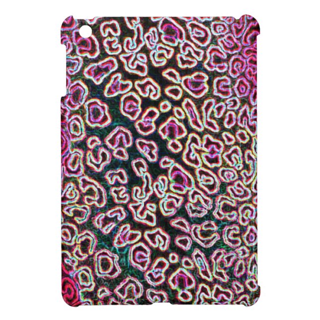 Roze Collectie iPad Mini Case (Achterkant)