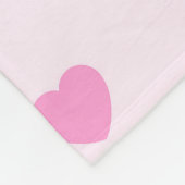 Roze Collectie met moderne spelden Fleece Deken (Hoek)