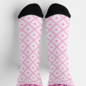Roze Collectie met moderne spelden Sokken (Top)