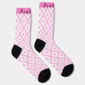 Roze Collectie met moderne spelden Sokken (Rechts)
