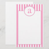 Roze (Collectie van Emmy) Briefpapier (Voorkant / Achterkant)