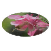 Roze Columbineventiel Snijplank (Hoek)