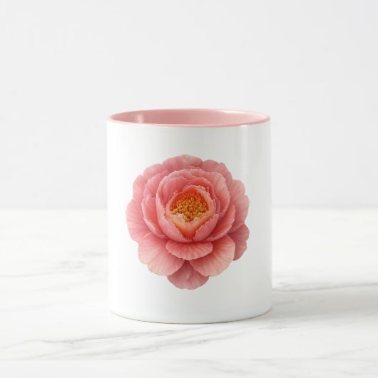 Roze Combo Mok - Pioen Bloem (Midden)