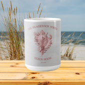 Roze conch Shell Coffee-Mok Koffiemok
