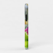 Roze Coneflower Wildflower Art Telefoon Case (Achterkant/rechts)