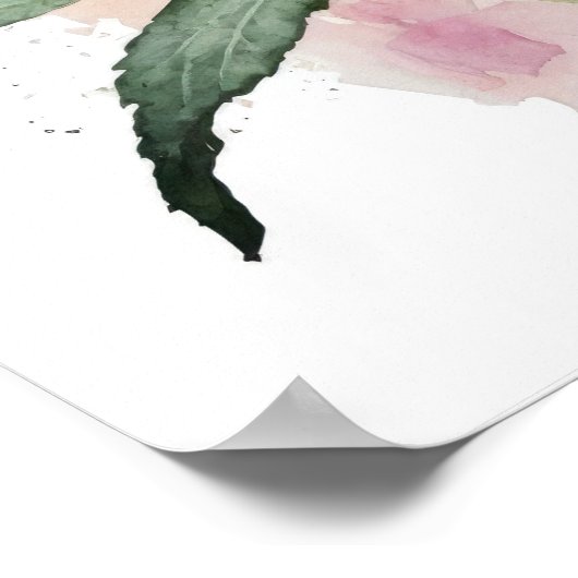 Roze Coneflowers Art Print Poster (Hoek)