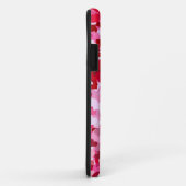 Roze confetti harten Case-Mate iPhone case (Achterkant/rechts)