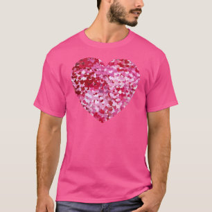 Roze Confetti Hearts T-shirt