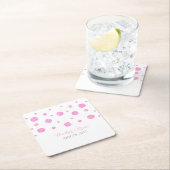 Roze Confetti Onderzetters (Insitu)