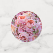 Roze Confetti van Floral Wedding of Shower Table (Kleine voorkant)