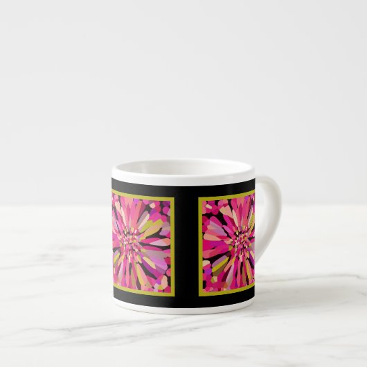 Roze Confetti ventilator Espresso Kop (Voorkant rechts)