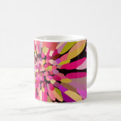 Roze Confetti ventilator Koffiemok (Voorkant rechts)