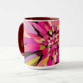 Roze Confetti ventilator Mok (Voorkant links)