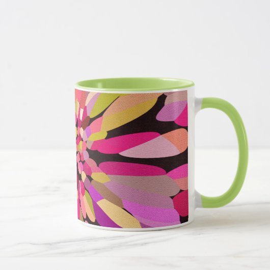 Roze Confetti ventilator Mok (Rechts)