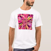 Roze Confetti ventilator T-shirt (Voorkant)