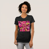 Roze Confetti ventilator T-shirt (Voorkant volledig)