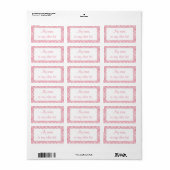 ROZE CONTROL QUILT 1.25"x2.375" Labels (Full Sheet)