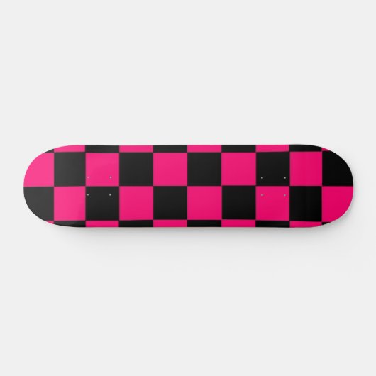 Roze controles persoonlijk skateboard (Horizontaal)