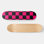 Roze controles persoonlijk skateboard (Horizontaal)