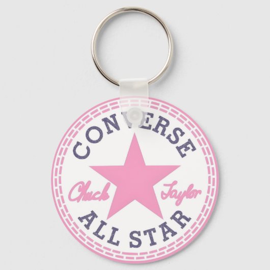Roze Converse All Star Sleutelhanger (Voorkant)