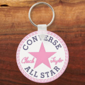 Roze Converse All Star Sleutelhanger (Achterkant)