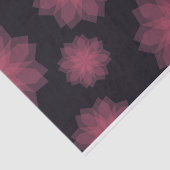 Roze, coole, trendy, moderne bloemabstractie tissuepapier (Detail)