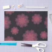 Roze, coole, trendy, moderne bloemabstractie tissuepapier (Craft)