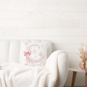 Roze Coquette Baby Kussen