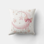 Roze Coquette Baby Kussen (Achterkant)