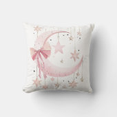 Roze Coquette Baby Kussen (Voorkant)