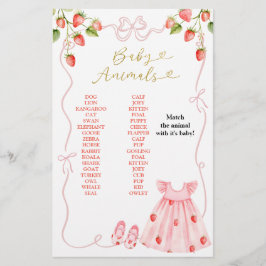 Roze Coquette Babykleren Baby Dieren Spel Bord