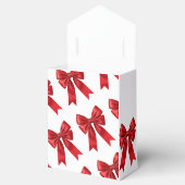 Roze Coquette Bow Baby shower Favoriet Box Bedankdoosjes (Geopend)