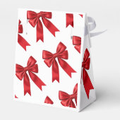 Roze Coquette Bow Baby shower Favoriet Box Bedankdoosjes (Achterkant)