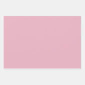 Roze Coquette Bow Christmas Tree Wrapping Paper (Voorkant 2)