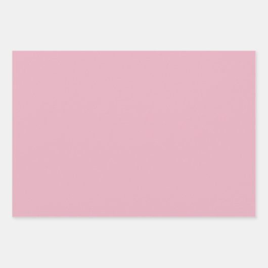 Roze Coquette Bow Christmas Tree Wrapping Paper (Voorkant 2)