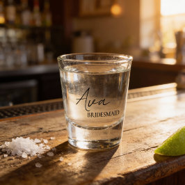 Roze Coquette Bruidsmeisje Persoonlijk Geschenk Sh Shot Glas