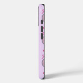 Roze Coquette Cat iPhone 16 hoesje (Achterkant / Links)
