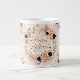 Roze Coquette Gelukkig Halloween Jumbo Mok