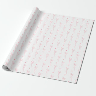 Roze Coquette inpakpapier