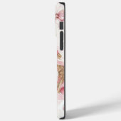 Roze Coquette iPhone Hoesje – Vrouwelijke Softcore (Achterkant / Links)