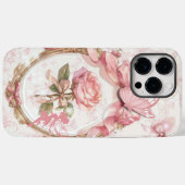 Roze Coquette iPhone Hoesje – Vrouwelijke Softcore (Achterkant (horizontaal))