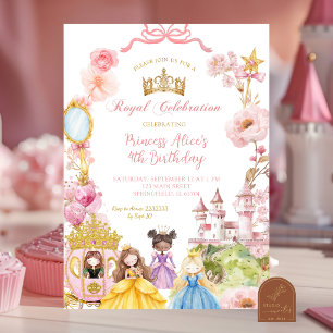Roze Coquette Jurk Uitdossing Prinses Koninkrijk V Kaart