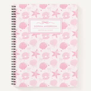 Roze Coquette Parelboog & Kustmaatwerk Notitieboek