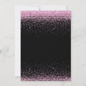 Roze Coquette Strik Galentine's Day Feestje Kaart (Achterkant)