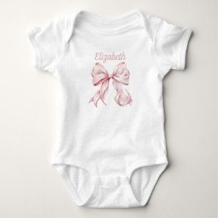 Roze Coquette Strik & Parels Romper