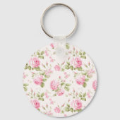 Roze Coquette Sweet 16 Universiteit Sleutelhanger (Achterkant)
