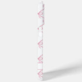 Roze Coquette Waterverf Strikken Case-Mate iPhone Case (Achterkant / Rechts)